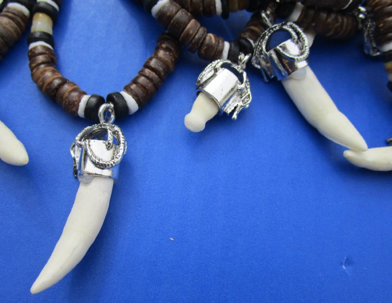 Wholesale alligator tooth necklaces