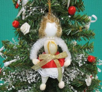 Wholesale Shell Doll ornament -10 pcs @ $1.60 each