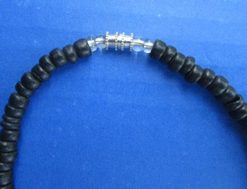 Black and White Wholesale Shark's Teeth Necklaces 18" - $30 dozen; 5 dozen @ $27 dozen
