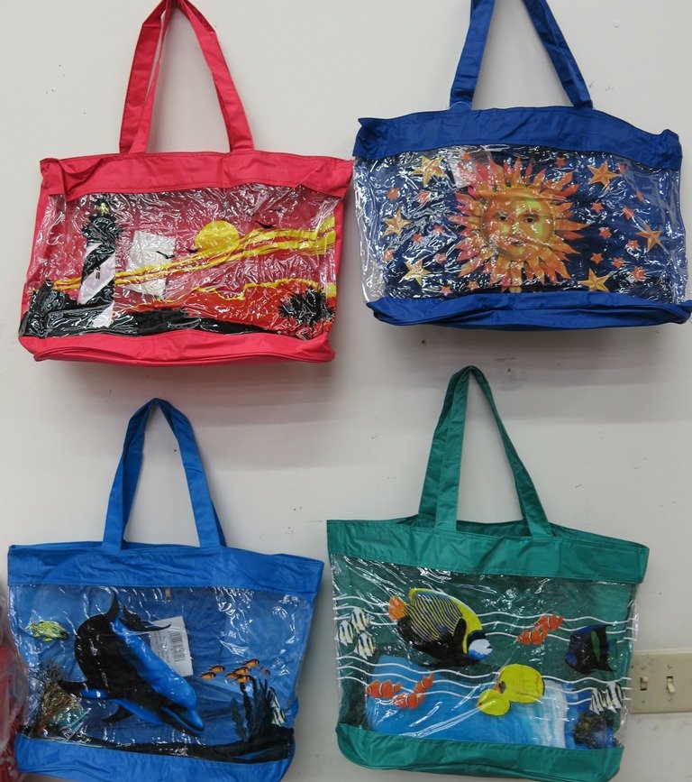 17 inches Plastic Beach Bags Wholesale